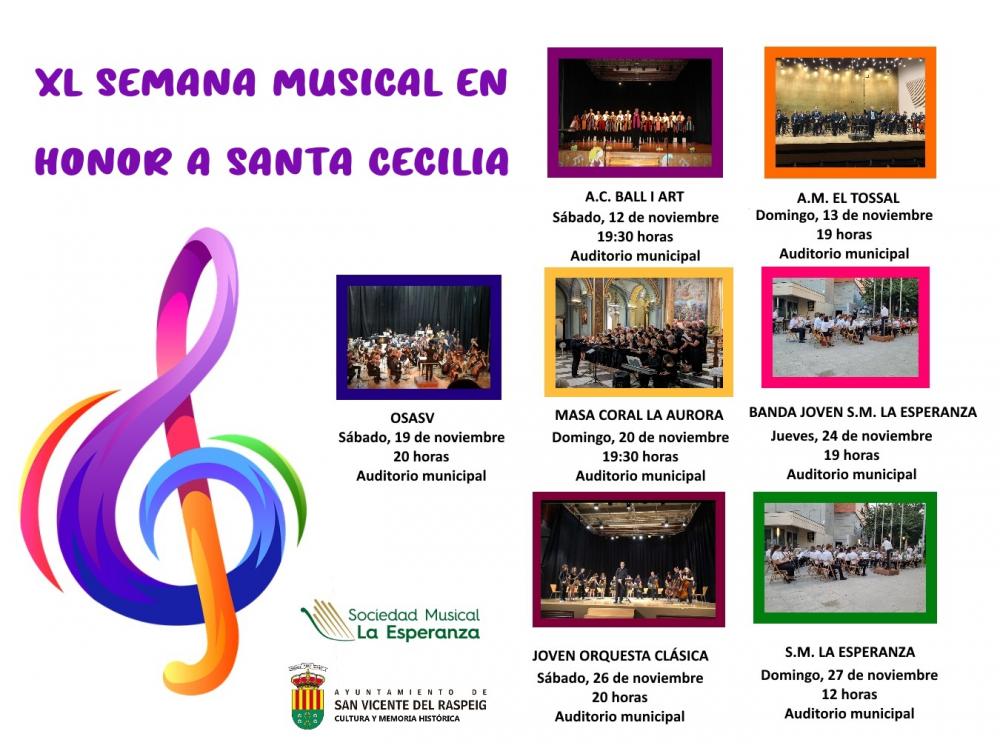 Semana Musical en Honor a Santa Cecilia