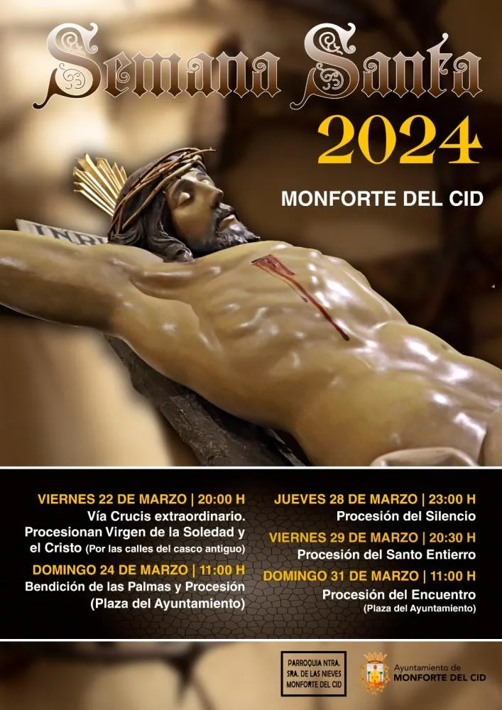 Semana Santa 2024 Monforte del Cid