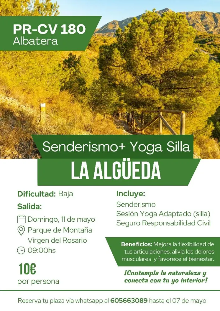 Senderismo + Yoga Silla