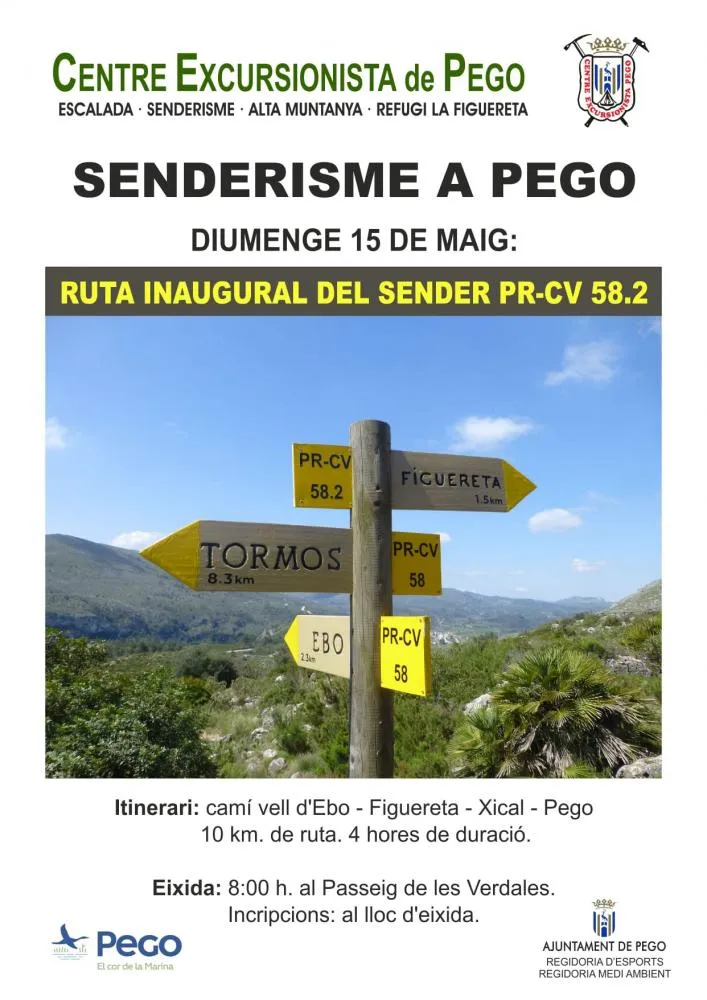 Senderismo con el Centro Excursionista de Pego