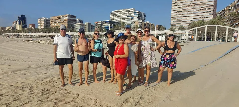 Senderismo Descalzos en Playa San Juan