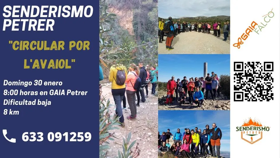 Senderismo Petrer "Circular L'Avaiol