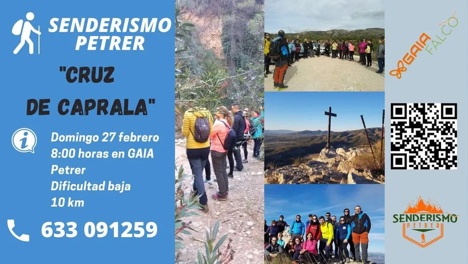 Senderismo Petrer "Cruz de Caprala"