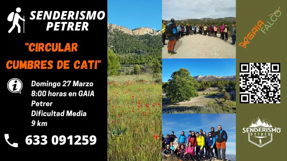 Senderismo Petrer "Cumbres de Cati"