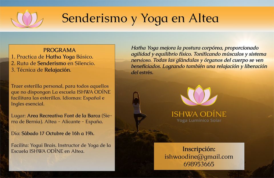 Senderismo y Yoga en Altea (Sierra de Bernia)
