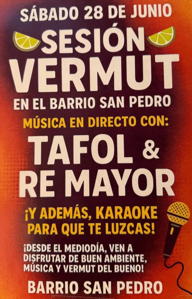 Sesión Vermut en el Barrio San Pedro