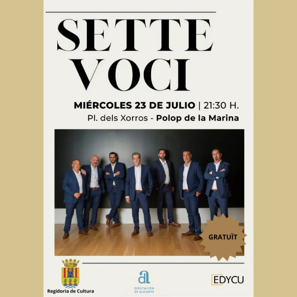 Sette Voci en concierto