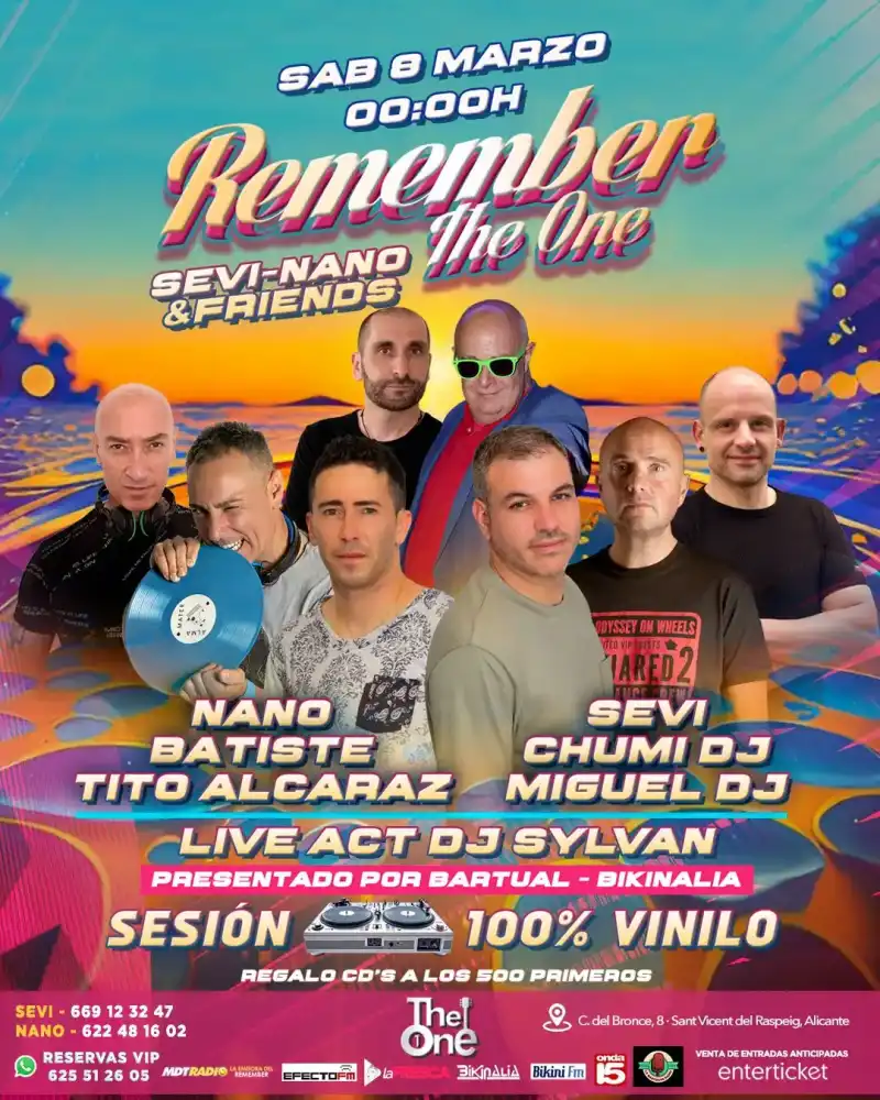 Sevi - Nano y Friends en Remember the One