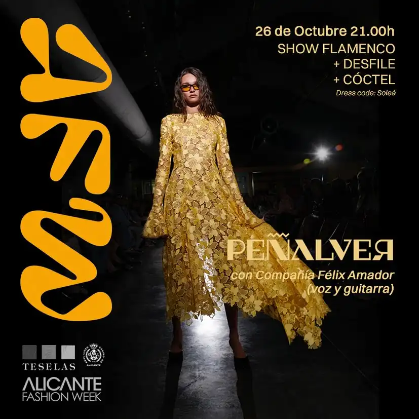 Show Flamenco + Desfile + Cóctel ► Alicante Fashion Week