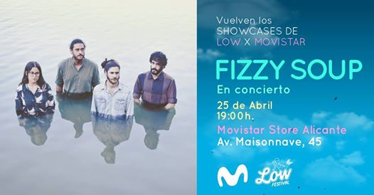 Showcase Fizzy Soup en Alicante - Showcases de Low x Movistar