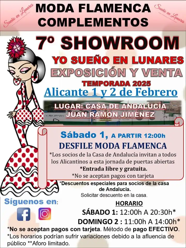 Showroom Moda Flamenca Alicante 2025