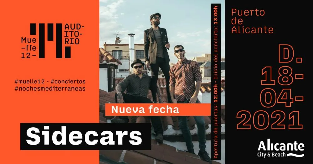 Sidecars en concierto en Alicante