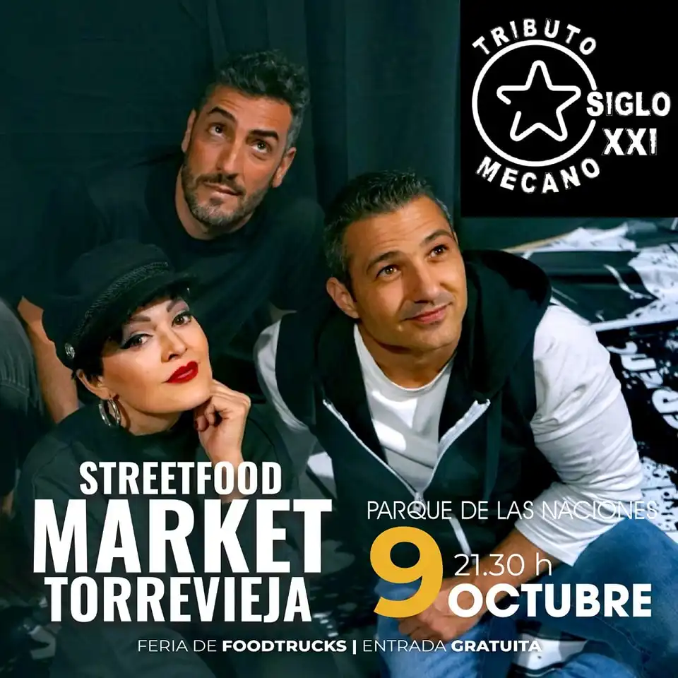 Siglo XXI - Tributo a Mecano ► Torrevieja Street Food Market 2024
