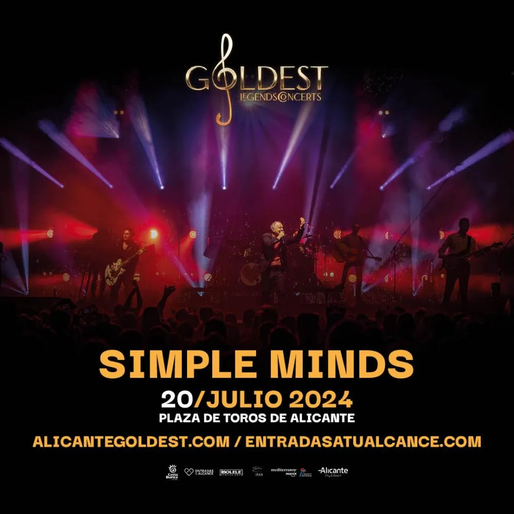 Simple Minds Alicante ► Festival Alicante Goldest