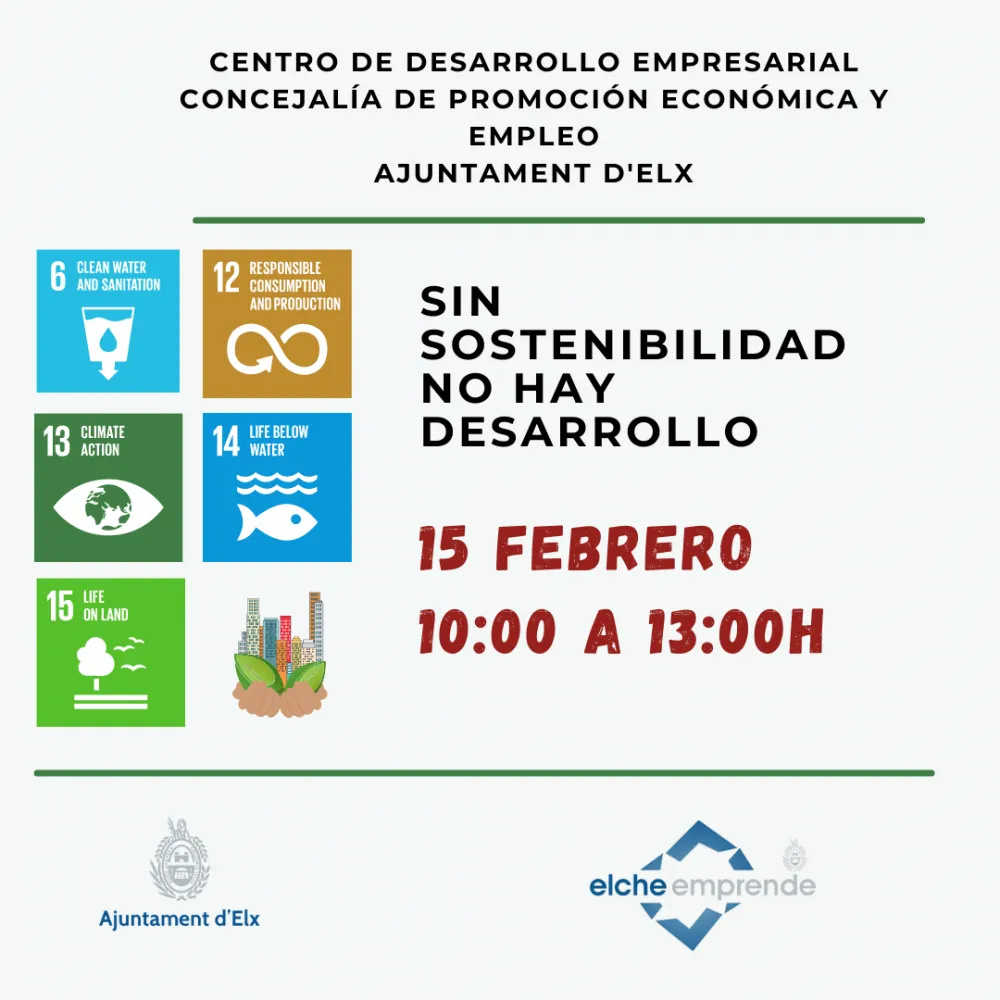 Sin sostenibilidad no hay desarrollo