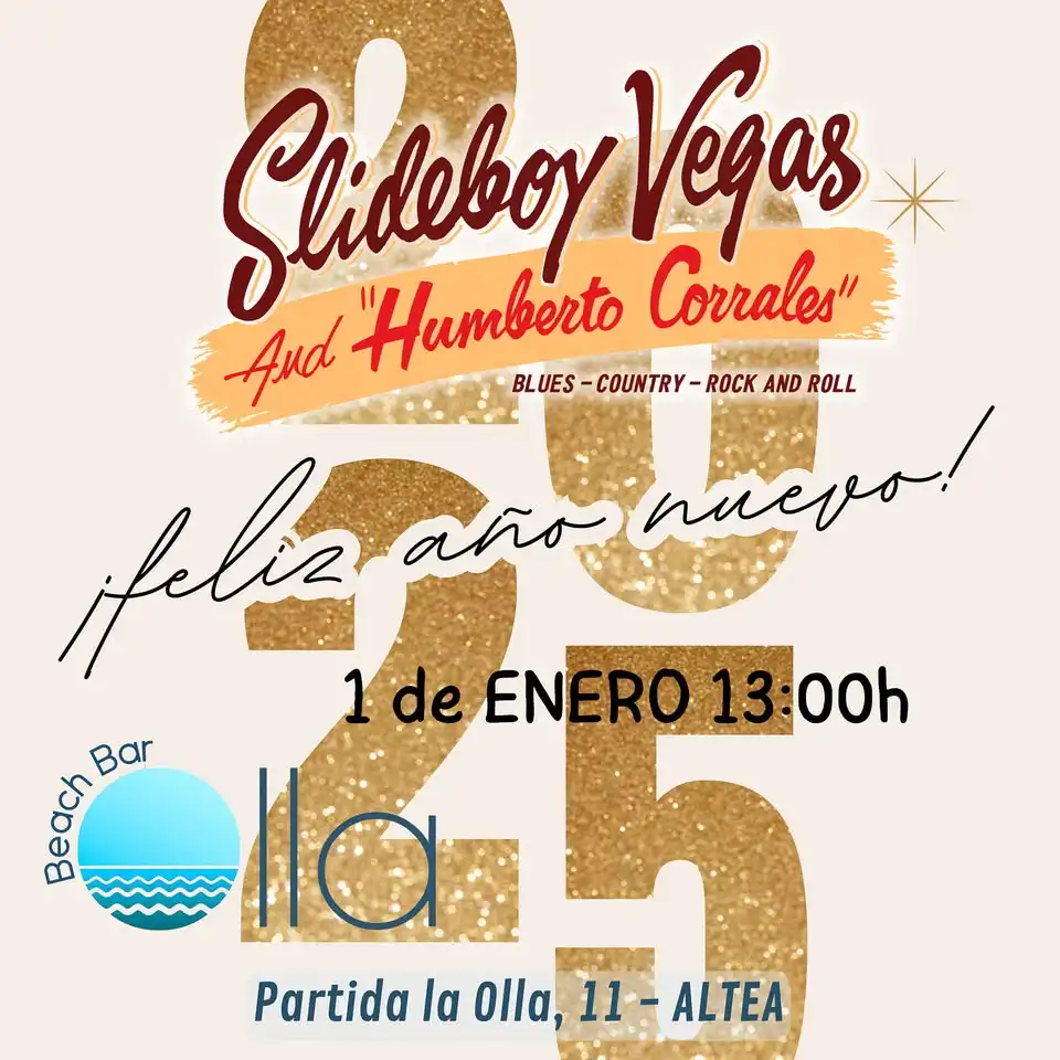 Slideboy Vegas en Olla Beach, Altea