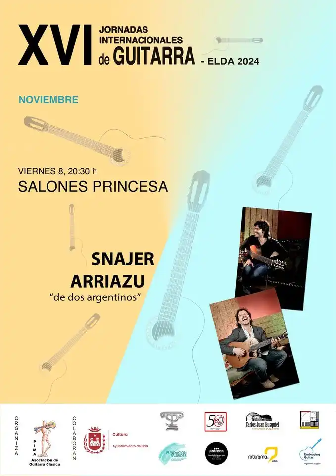 Snajer / Arriazu Guitar Dúo ► Jornadas Internacionales de Guitarra - Elda 2024