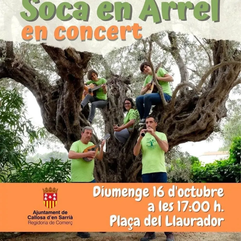 Soca en Arrel en concierto