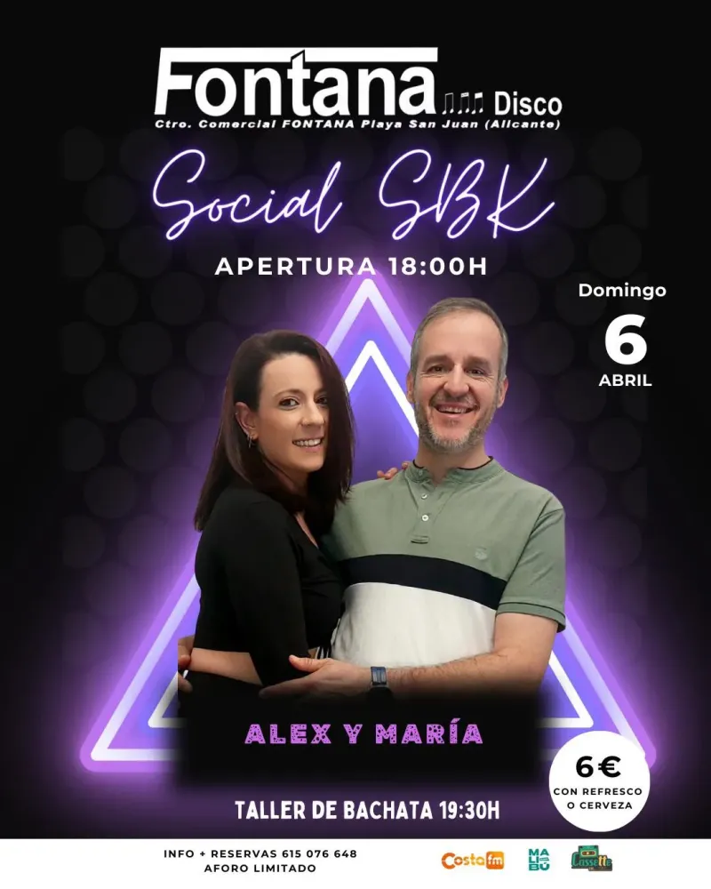 Social SBK con Alex y María