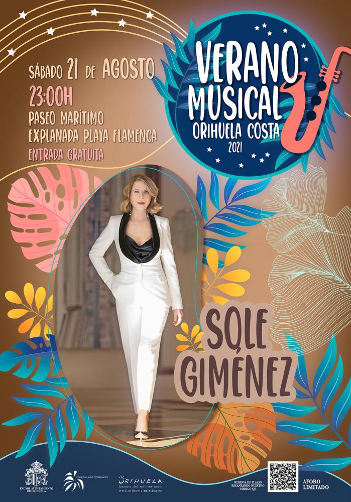 Sole Giménez en Playa Flamenca - Verano Musical