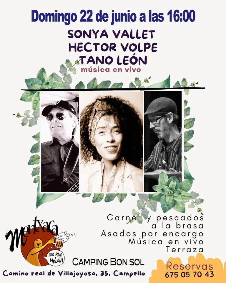 Sonya Vallet, Héctor Volpe, Tano León