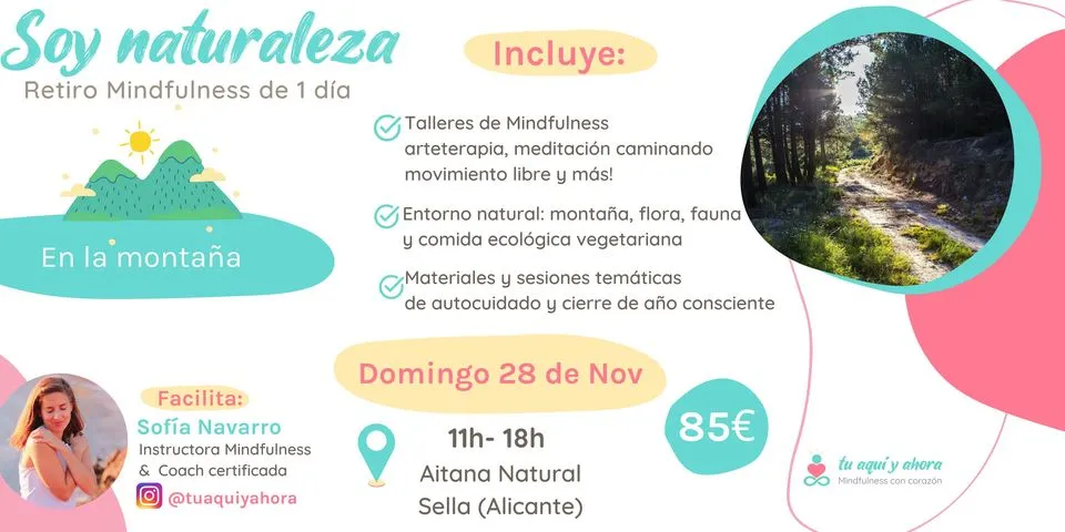 Soy Naturaleza - Retiro Mindfulness 1 día "especial montaña"