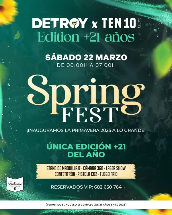 Spring Fest en Ten 10