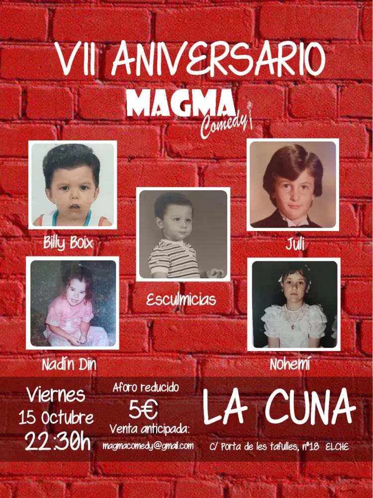 Stand up Comedy - VII Aniversario Magma Comedy
