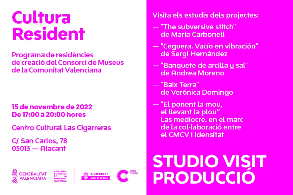 Studio Visits. Residencias de producción artística