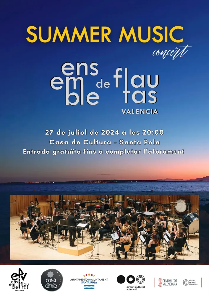 Summer Music Concert Ensemble de flautas Valencia