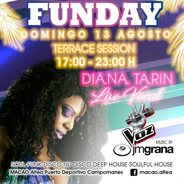Sunday Funday Diana Tarín 13 Agosto