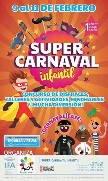 Super Carnaval Infantil 2018 en IFA