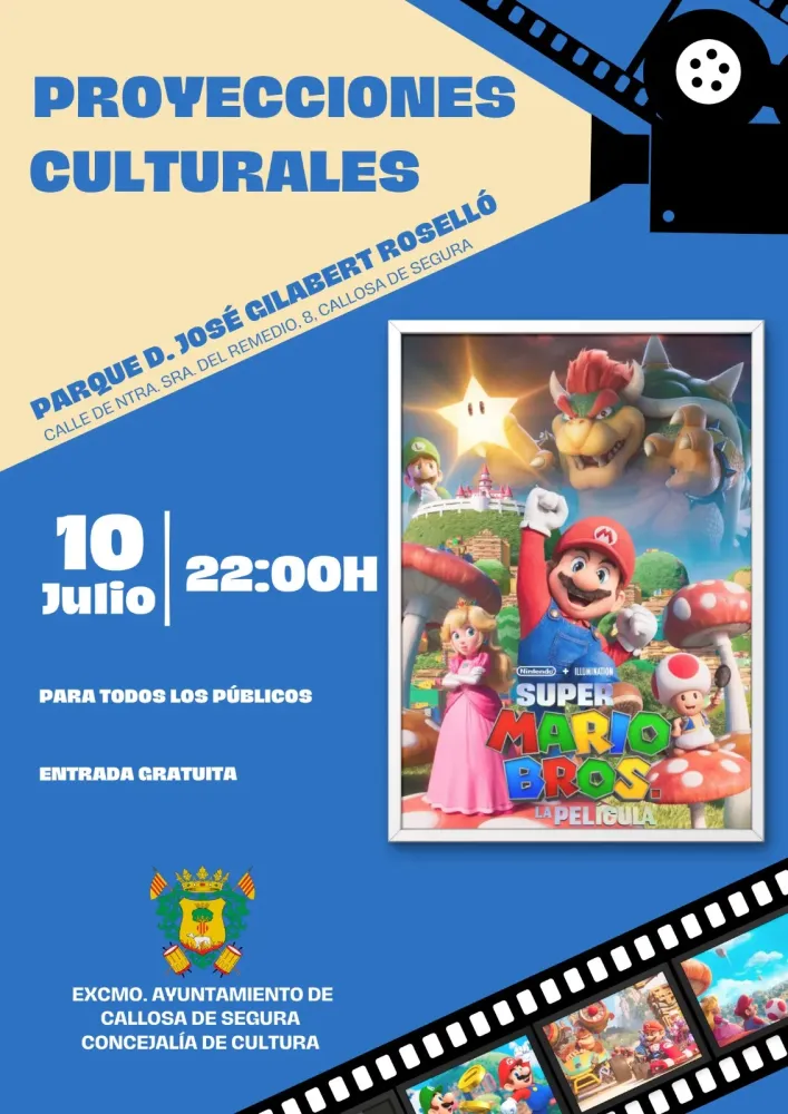 Super Mario Bross ► Proyecciones Culturales al Aire Libre