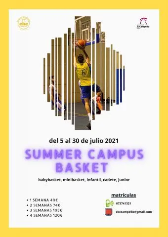 Suumer Campus Basket Campello