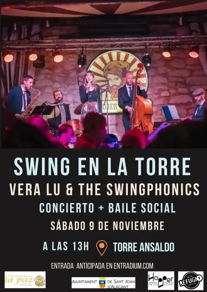 Swing en la Torre - Vera Lu & The Swingphonics