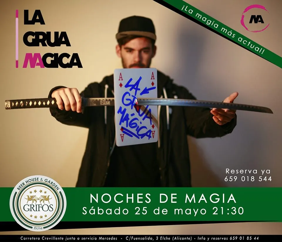 Sábado mágico en Elche con La Grúa Mágica
