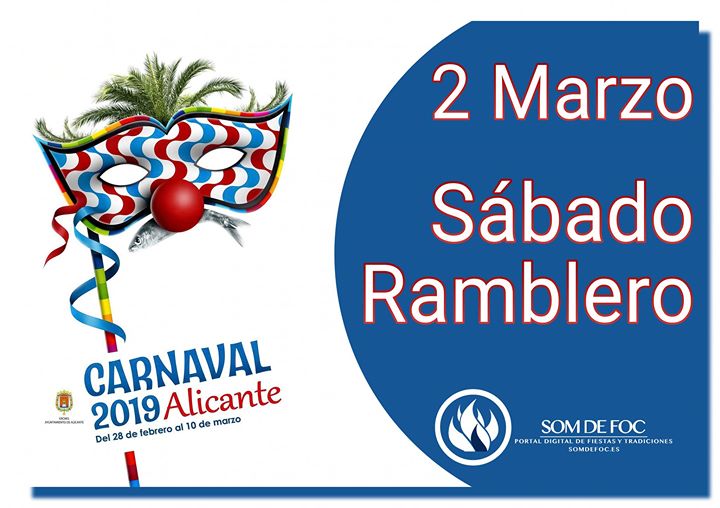 Sábado Ramblero en Alicante Carnavales 2019