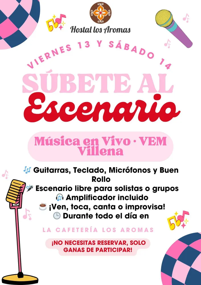Súbete al Escenario