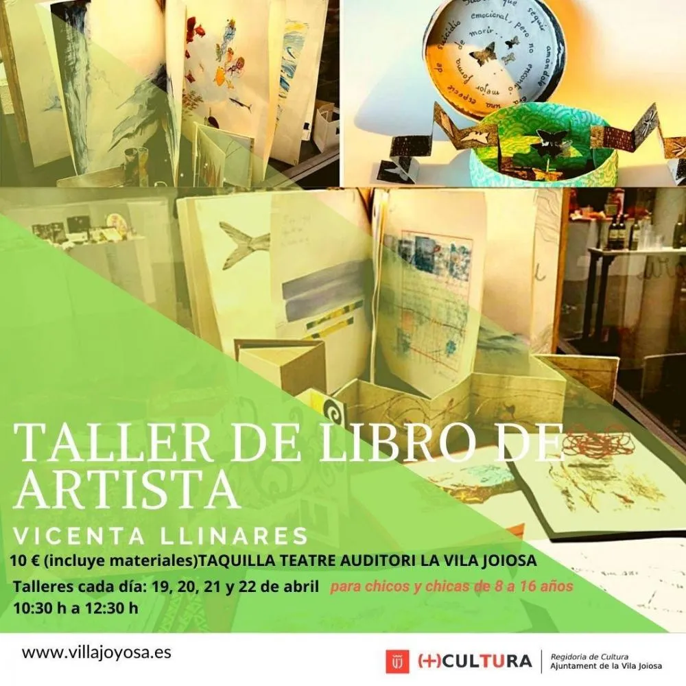 Taler de libro de artista original