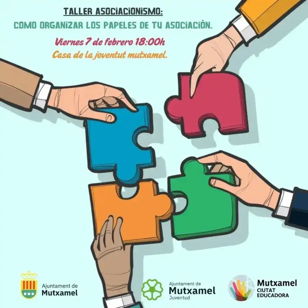 Taller asociacionismo: cómo organizar los papeles de tu asociación