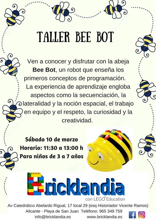 Taller Bee Bot en Alicante