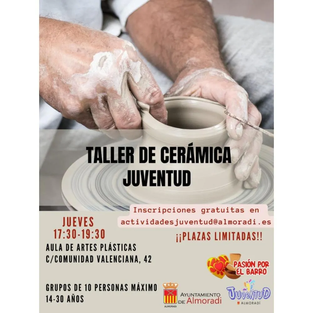 Taller Cerámica Juventud