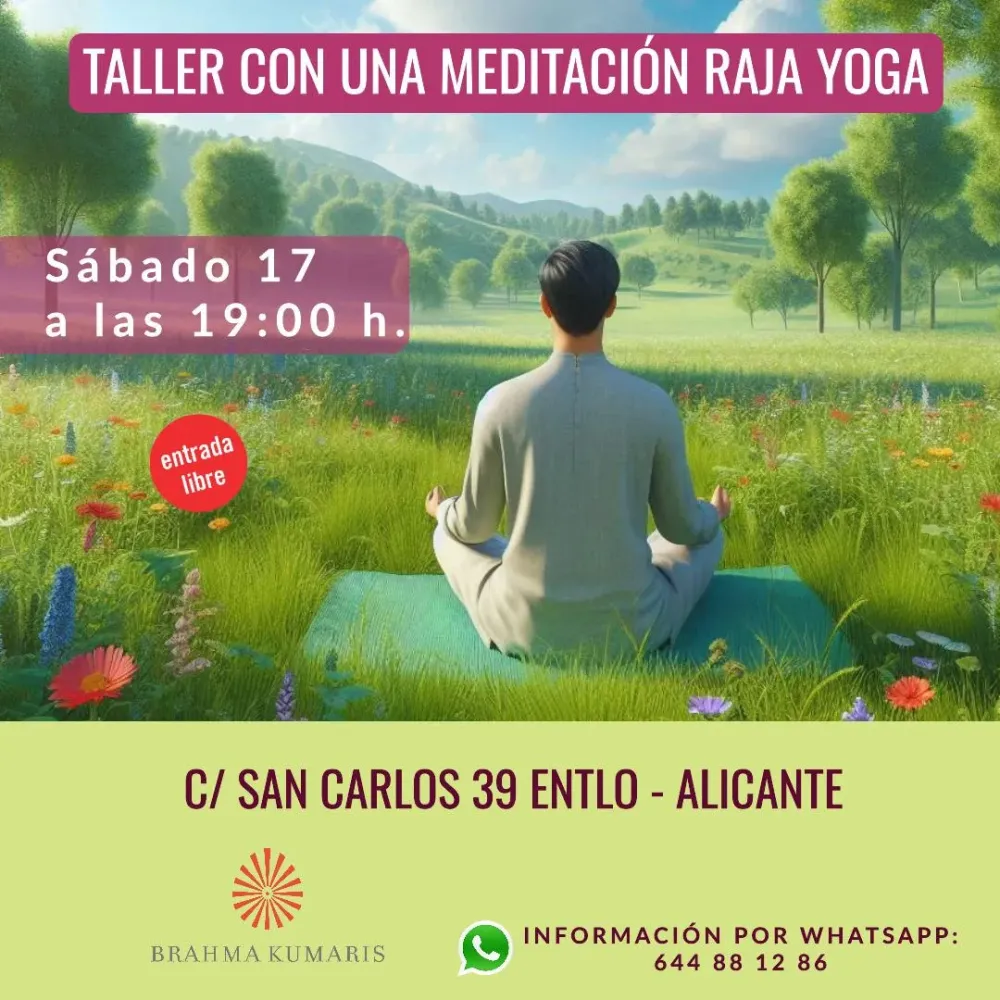 Taller con una meditación Raja Yoga