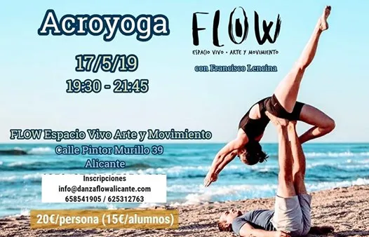 Taller de Acroyoga con Francisco Lencina