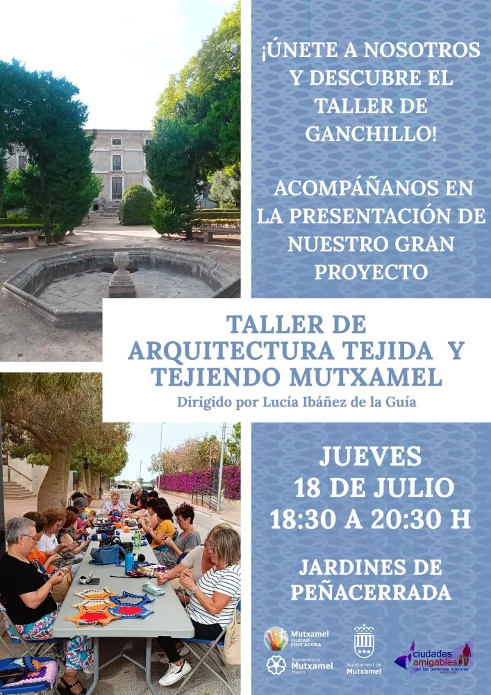 Taller de arquitectura tejida y tejiendo Mutxamel