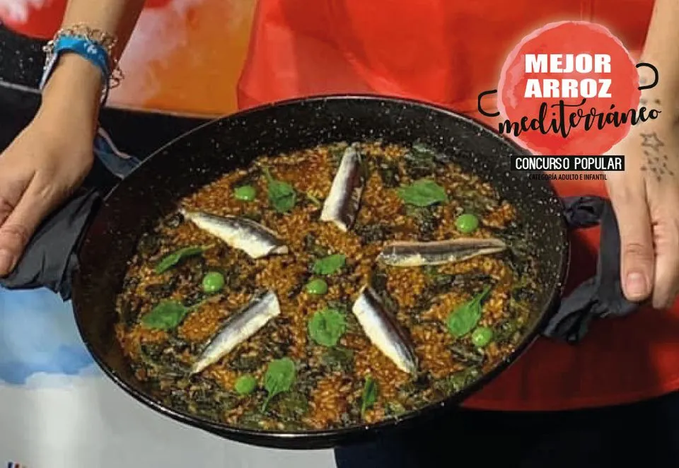 Taller de Arroz de Espinacas con Boquerones