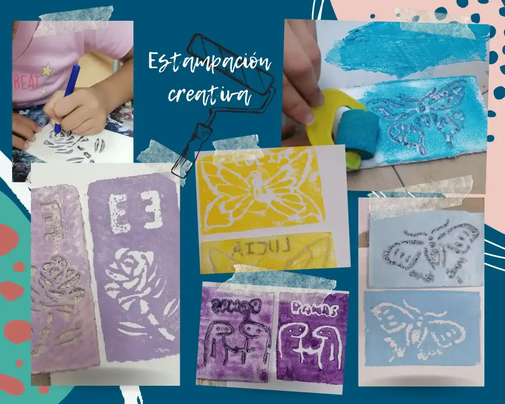 Taller de Arte: 'Estampación creativa' del espacio de arte y bienestar Ibel