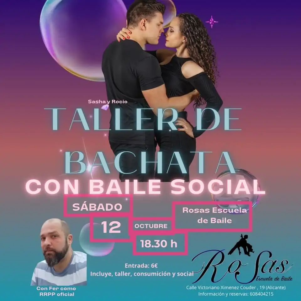 Taller de Bachata con Baile social