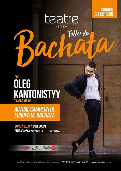 Taller de Bachata Teatre San Juan Playa