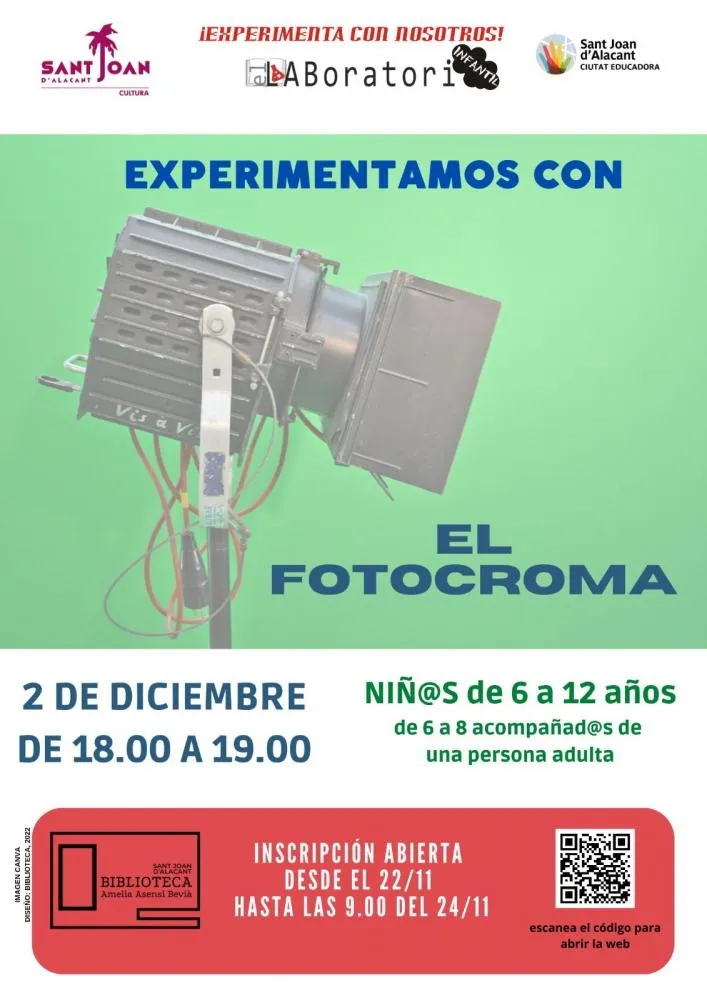 Taller de ciencia Experimenta con el fotocroma